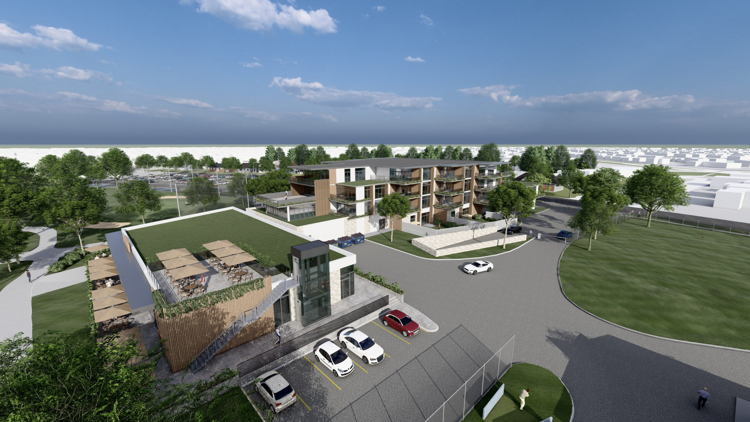 Roseland Condos Clubhouse